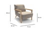 Atelier Del Sofa Lyke - Sillón de orejas Marrón